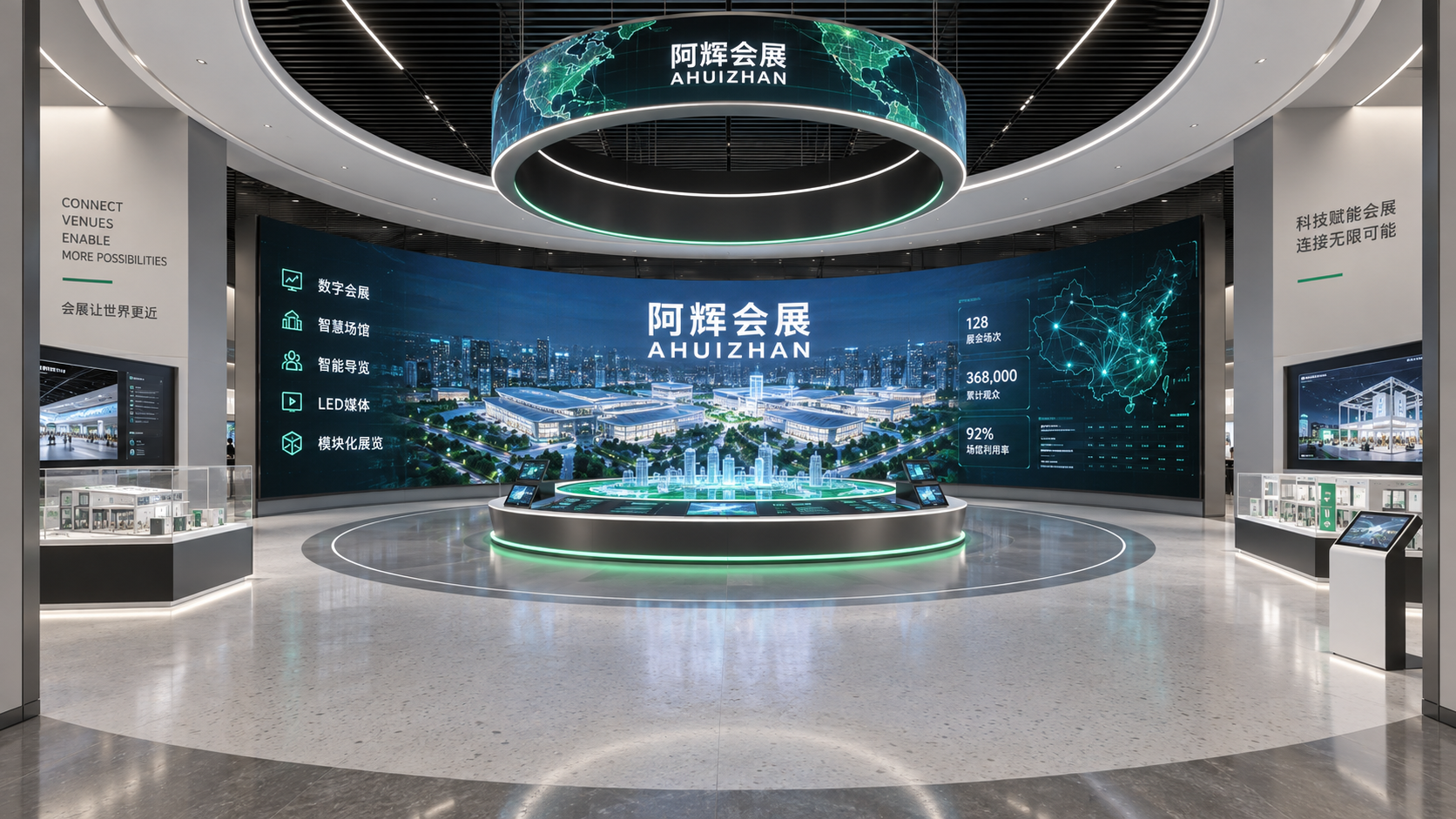 科技主题序厅概念效果